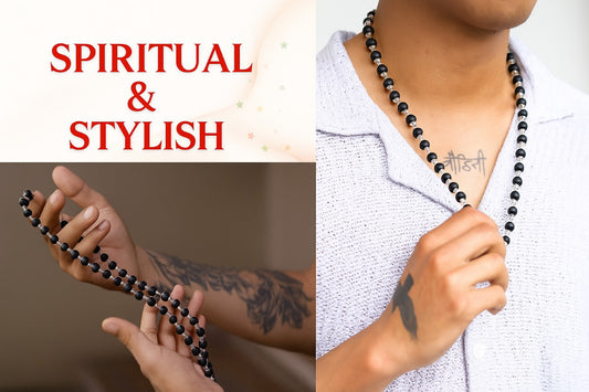 Ebony Wood Karungali Mala